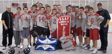 ball hockey boys 001 U20 SSAF Champions 